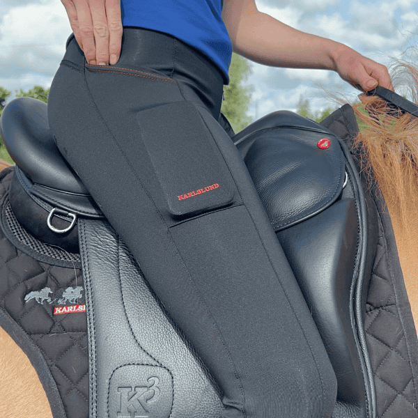 Karlslund Galdur jodhpur rijlegging met telefoonzakje