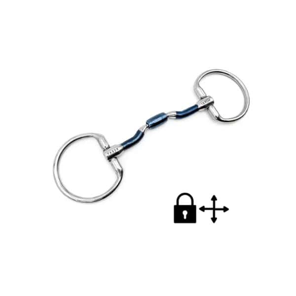 Fager Nils sweet iron dubbel gebroken bit (5) Fager Nils sweet iron dubbel gebroken bit