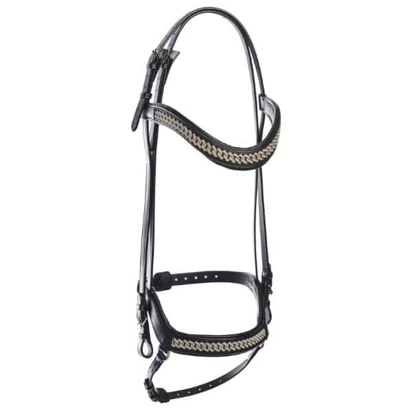 Eques Chrystal Curb hoofdstel (4) Eques Chrystal Curb hoofdstel