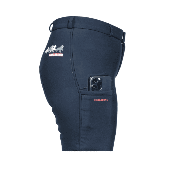 Karlslund Jokull softshell jodhpurbroek met telefoonzakje